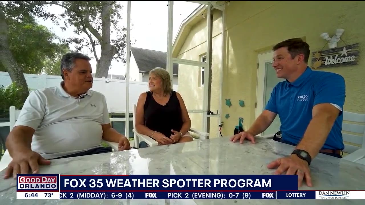 FOX 35 Weather Spotter Program: Meet Dan and Chandra Herrera