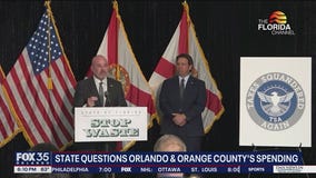 Florida questions Orlando, Orange County spending