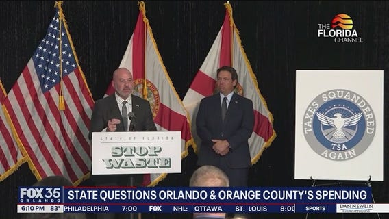 Florida questions Orlando, Orange County spending