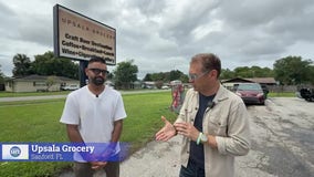 Inside Upsala Grocery in Sanford