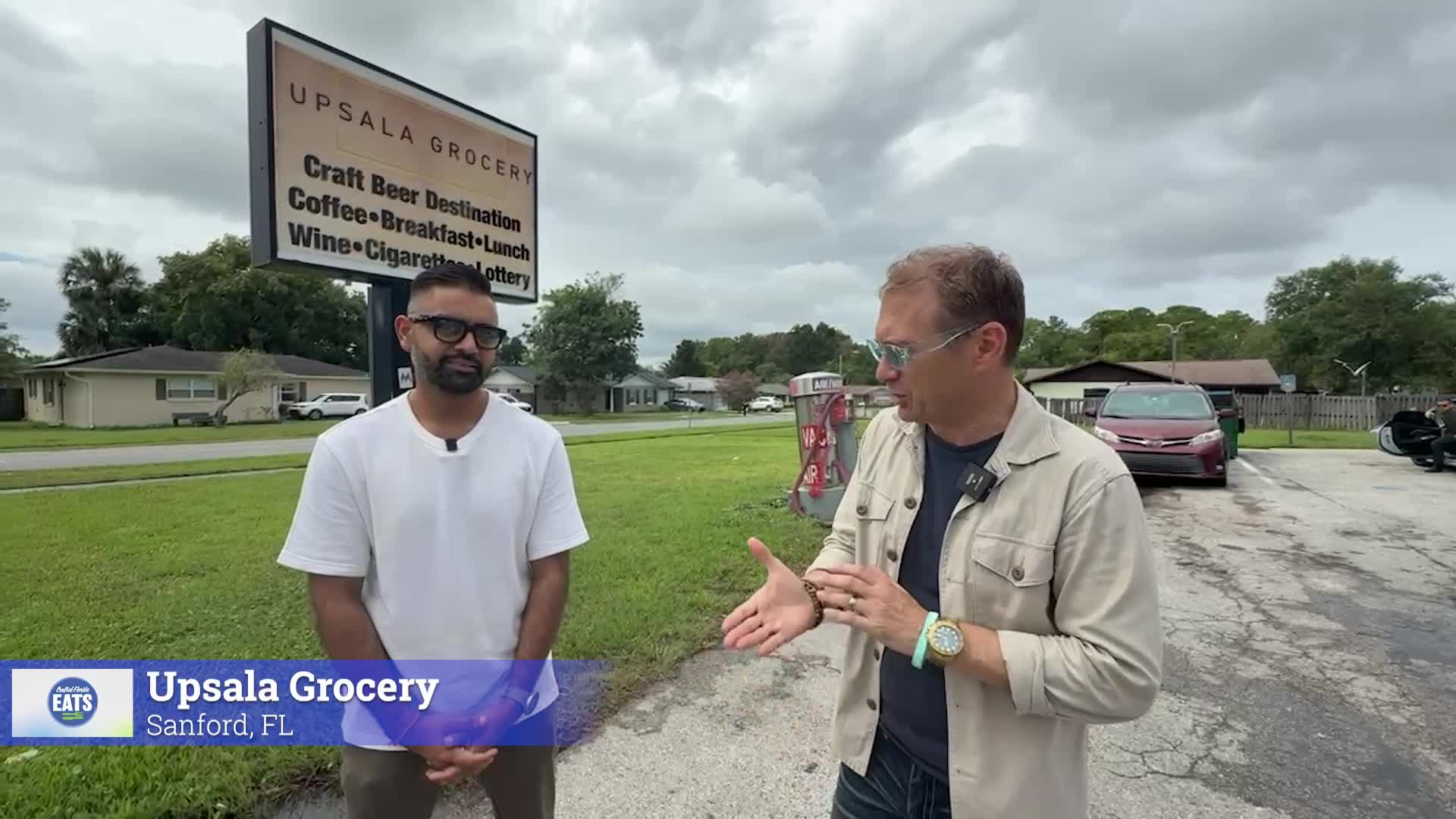 Inside Upsala Grocery in Sanford