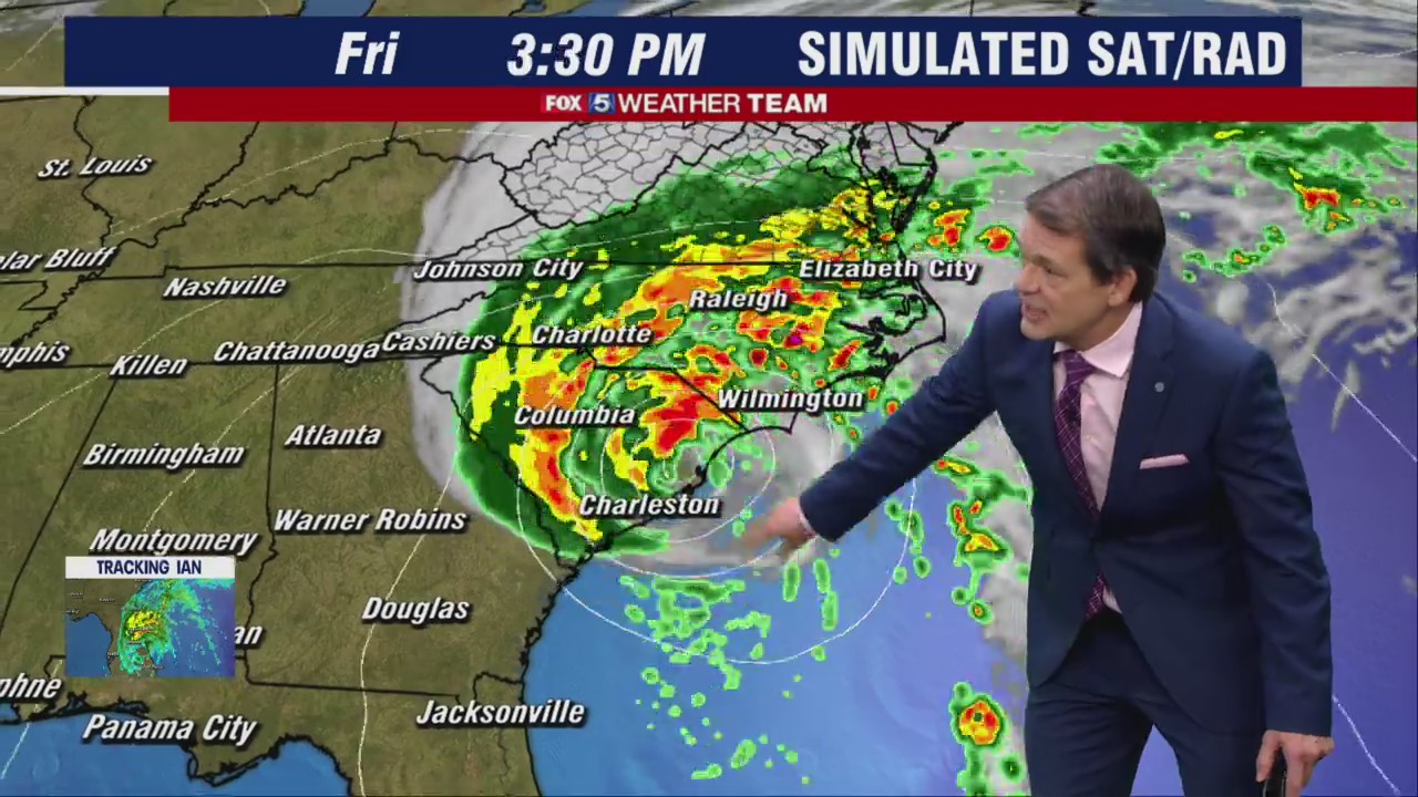 FOX 5 Weather forecast for Thursday, September 29