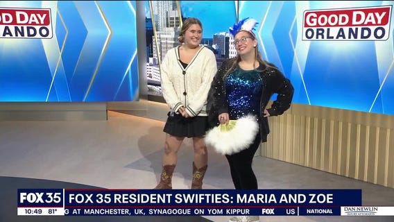 FOX 35 resident Swifties: Maria and Zoe