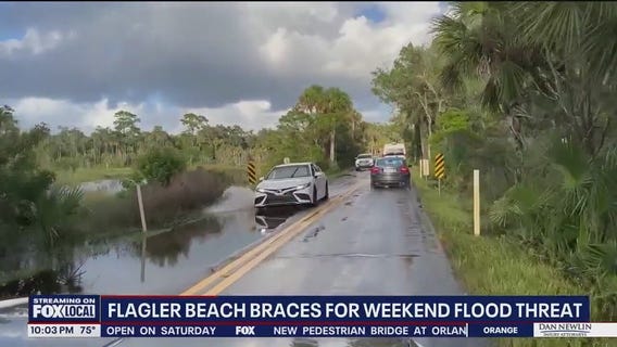 Flooding threatens Flagler Coast ahead of weekend rain