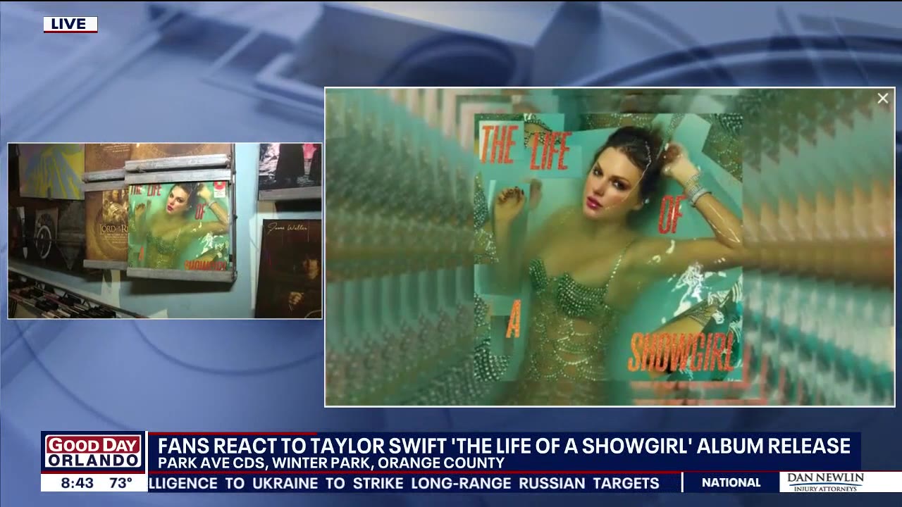 Fans react to Taylor Swift new album release | FOX 35 Orlando