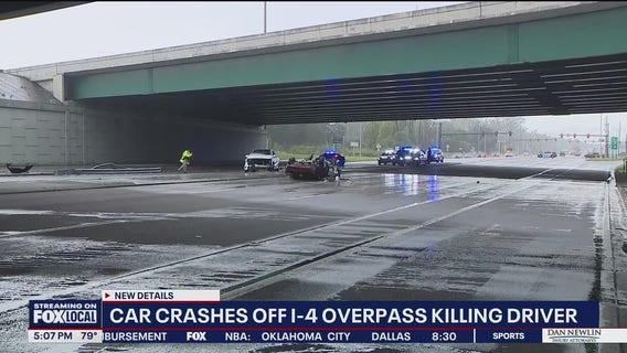 5 dead in 3 crashes on I-4 across Central Florida over 48 hours