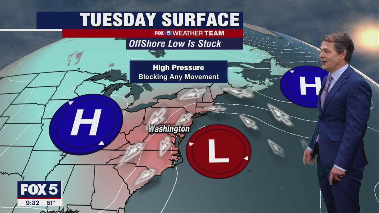 FOX 5 Weather forecast for Tuesday, October 4