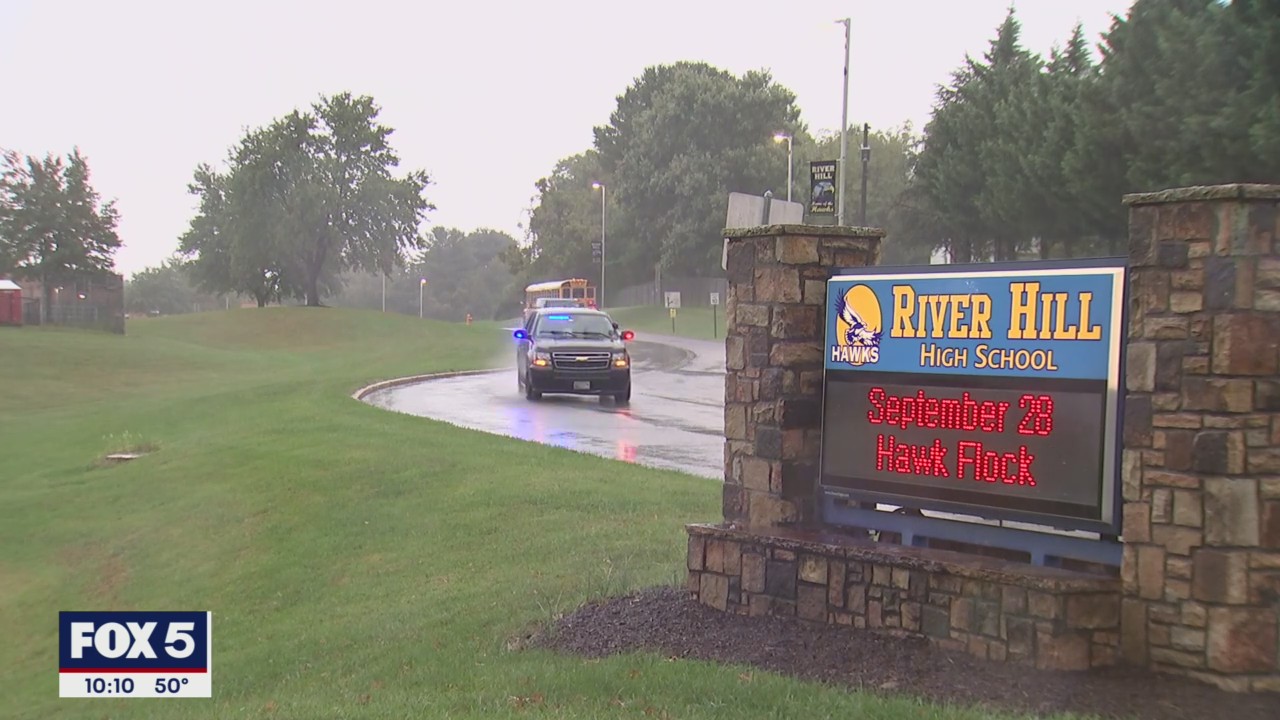 Lockdown lifted after high school bomb threat in Howard County | FOX 5 DC