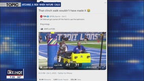 LIKE IT OR NOT: Hitching a ride when nature calls