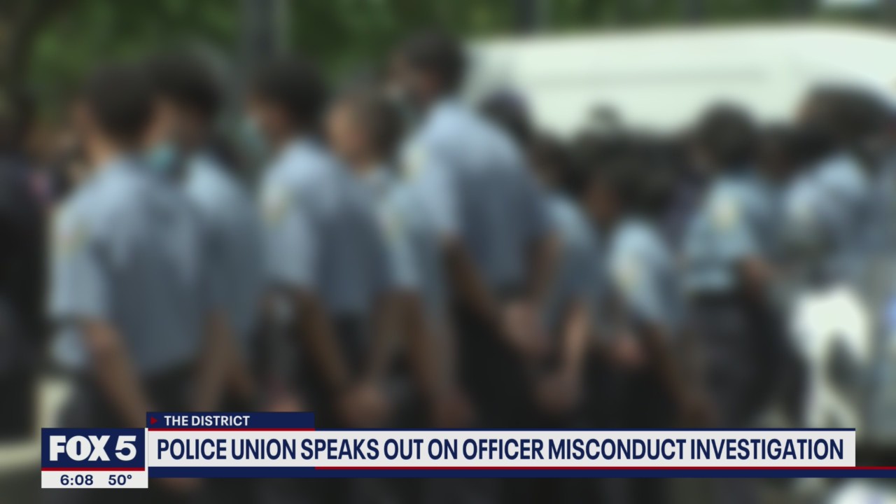 Police Union speaks out on officer misconduct investigation | FOX 5 DC