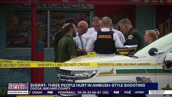3 people hurt in Cocoa ambush-style shooting