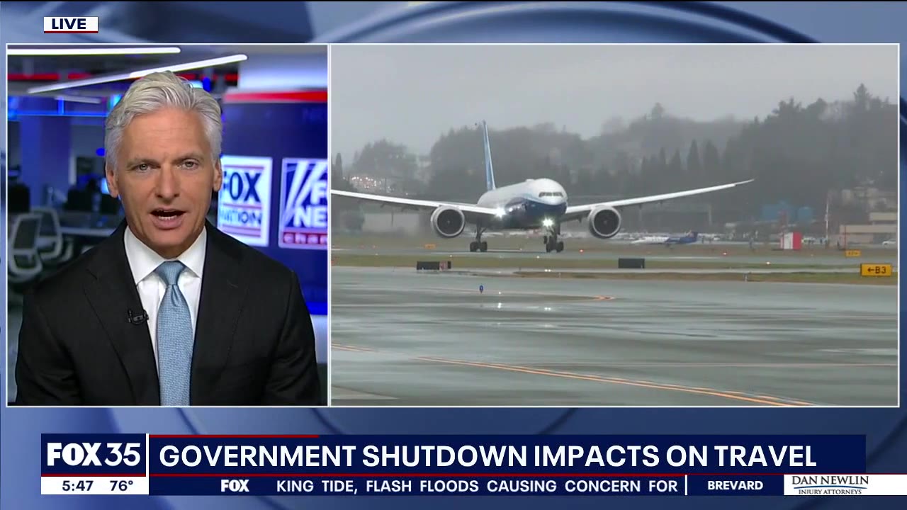 Government shutdown travel impacts; Illinois sues Trump admin