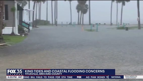 Coastal flooding, king tides to Central Florida