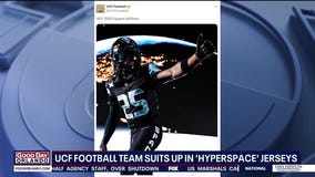 UCF Football team suits up in 'Hyperspace' jerseys