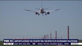 Government shutdown impacts airports across the country