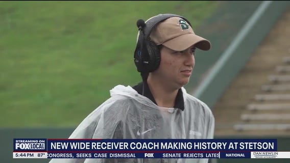 Sophia Lewin making history at Stetson University