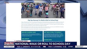 Celebrating National Walk or Roll to School Day