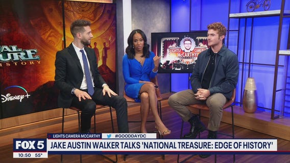 LIGHTS CAMERA MCCARTHY: Jake Austin Walker talk 'National Treasure: Edge of History'