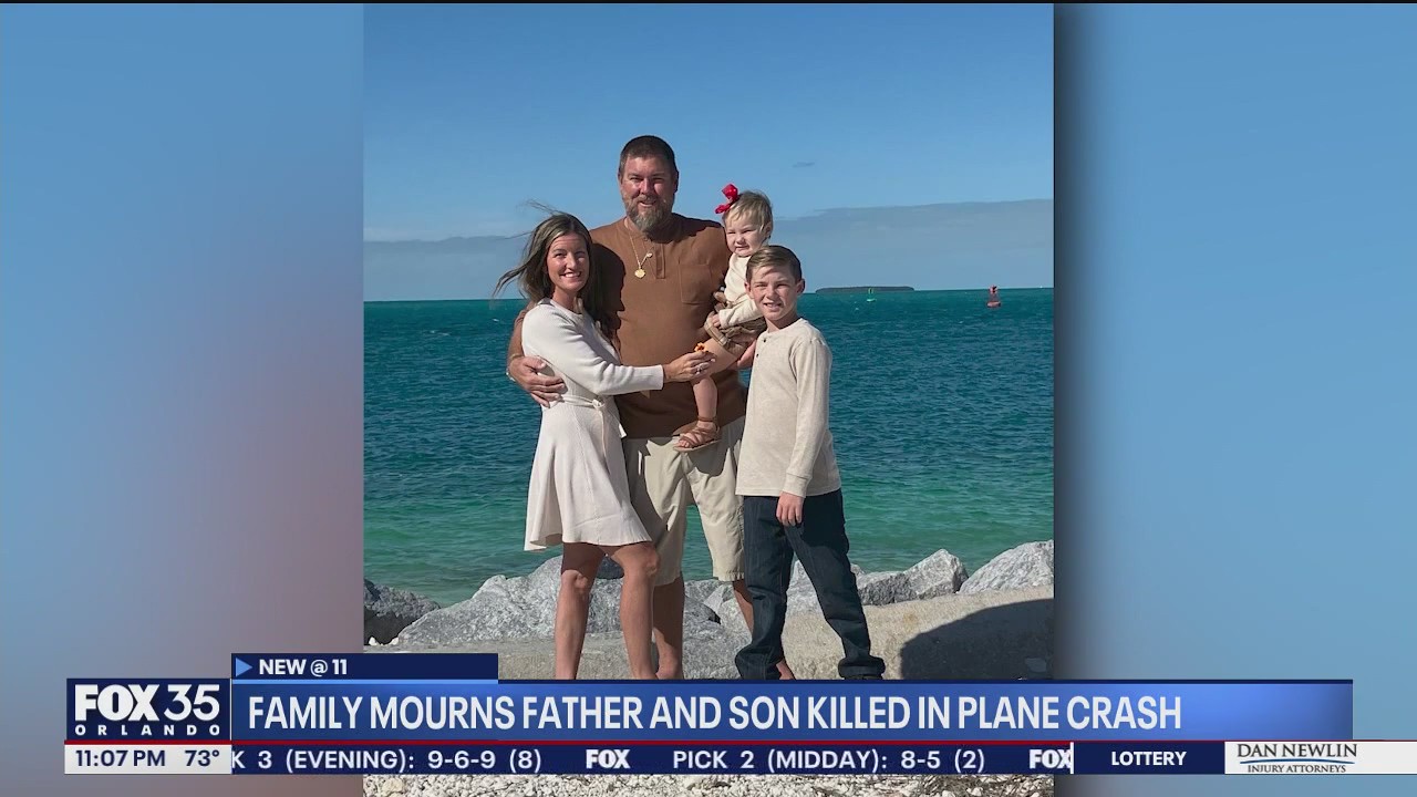 Father and son die in sudden plane crash in Levy County