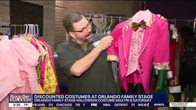 Discounted Halloween costumes at Orlando Family Stage