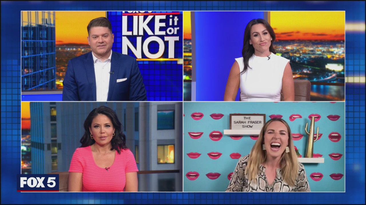 Jim and Sarah show off their legs - Like It Or Not?