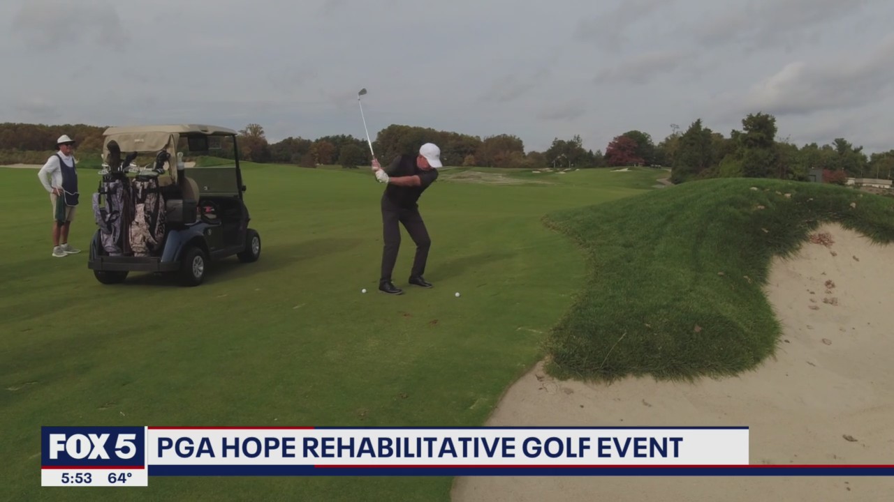 Gsb Fos PGA HOPE rehabilitative golf event | FOX 5 DC