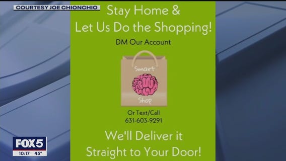 College student starts food delivery service to help feed Long Islanders