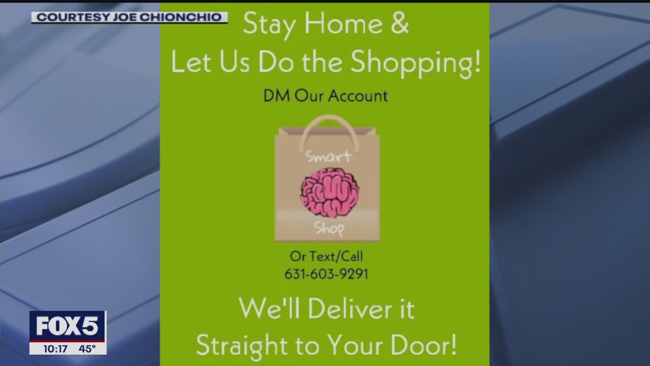 College student starts food delivery service to help feed Long Islanders