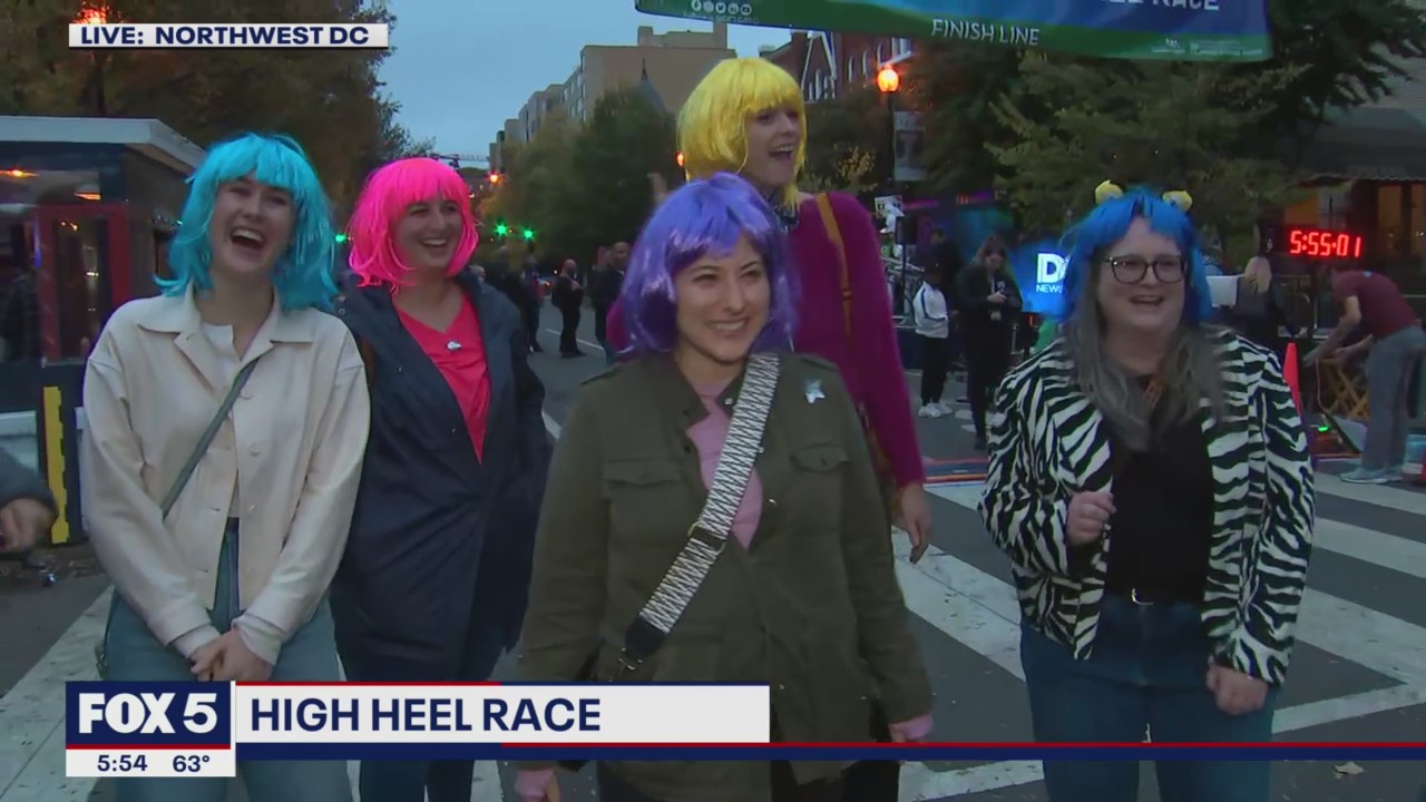 High heel race kicks off in DC | FOX 5 DC