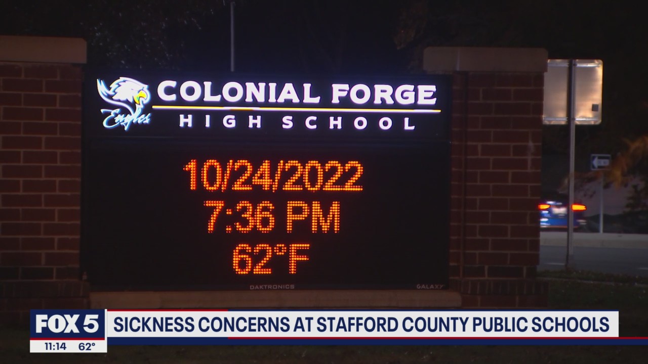 Sickness concerns at Stafford County public schools FOX 5 DC
