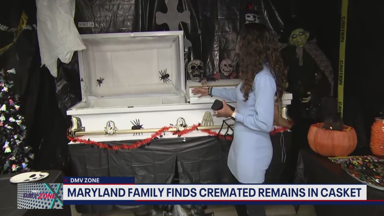 Maryland family receives real casket after ordering decoration