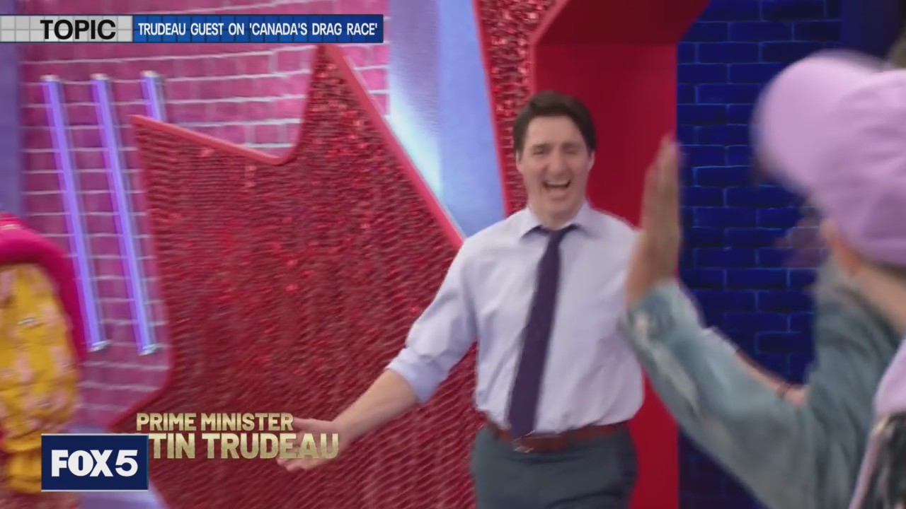 Justin Trudeau on "Canada's Drag Race"