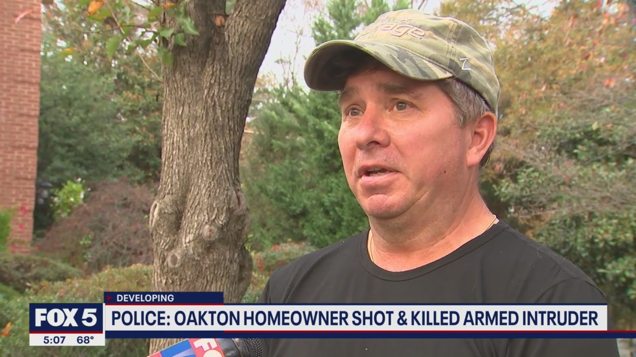 Oakton homeowner shot and killed armed intruder: police | FOX 5 DC