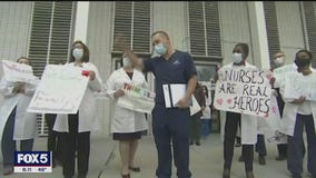 Nurses travel across the nation to provide support on coronavirus battle's front lines