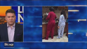 Wearing PJs to a hotel breakfast