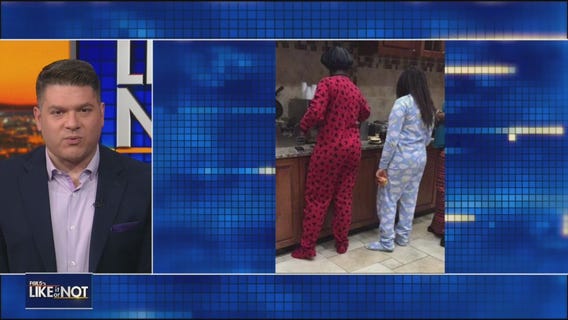 Wearing PJs to a hotel breakfast