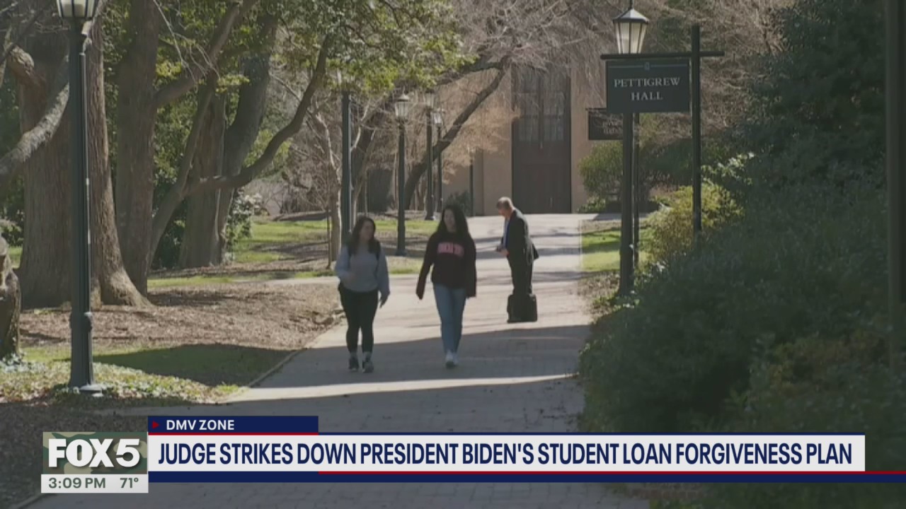 Biden's student loan forgiveness plan on pause: What you need to know