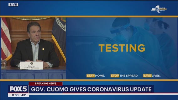Gov. Cuomo discusses coronavirus numbers, stresses importance of testing