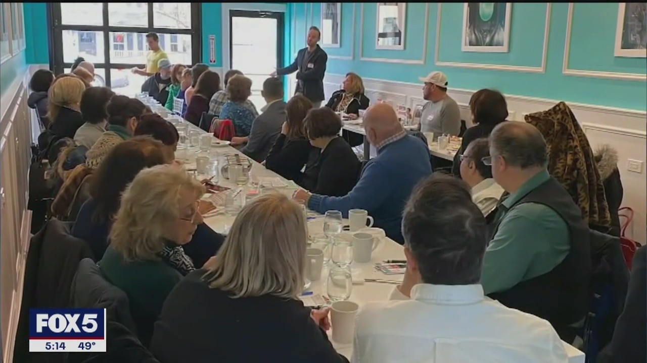 Sharing stories of struggle and succcess with The Breakfast Club on Long Island