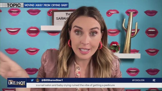 Moving away from a crying baby