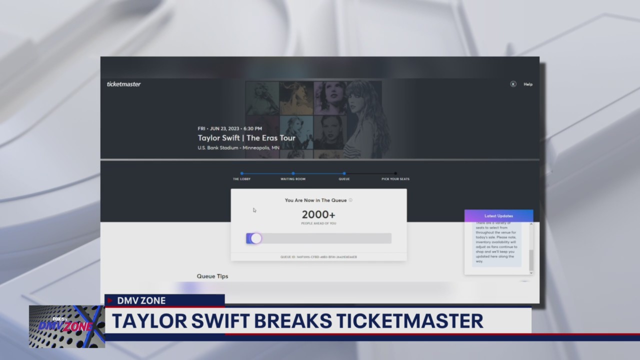 Taylor Swift and her Swifties broke Ticketmaster