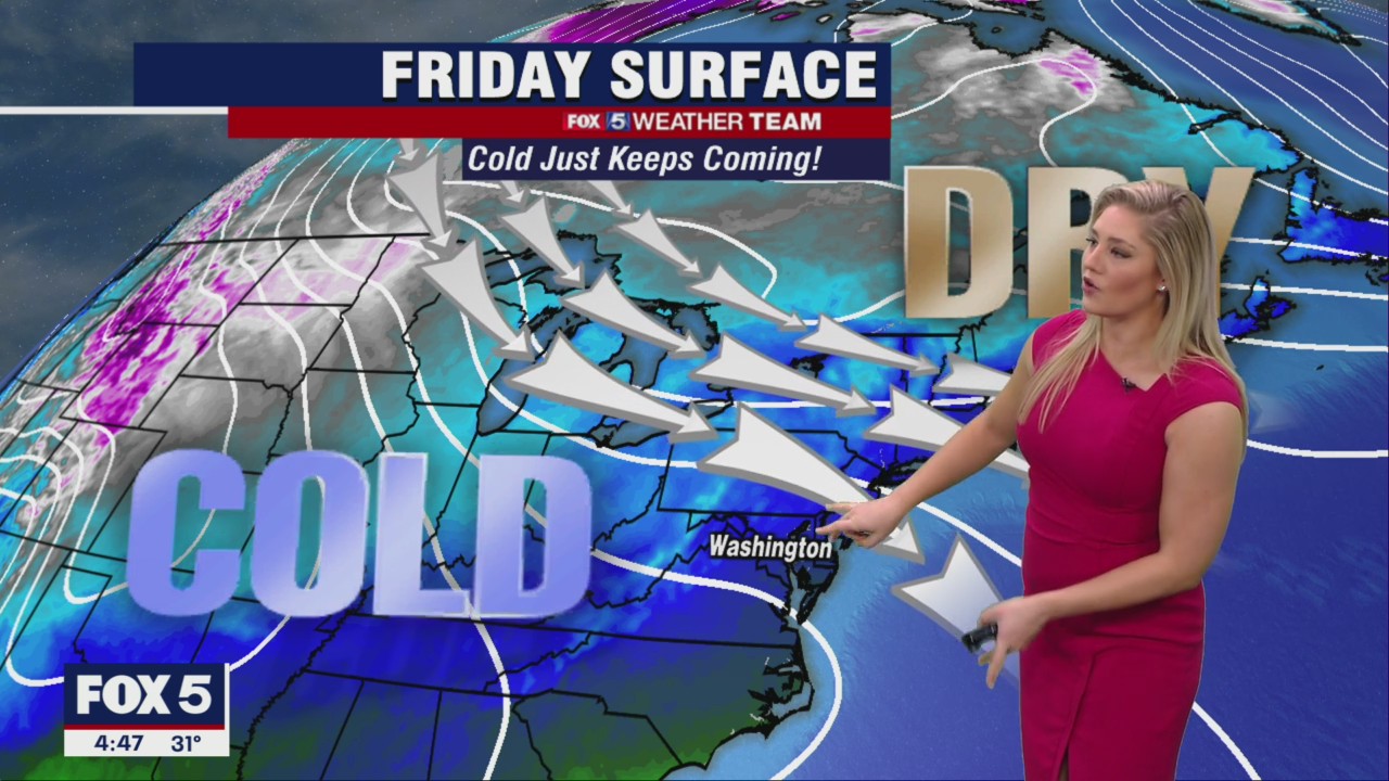 FOX 5 Weather forecast for Friday, November 18