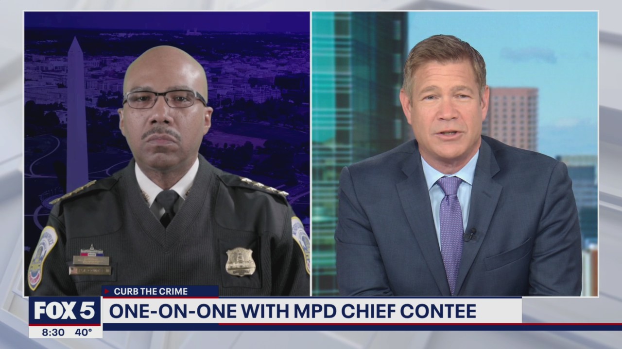1-on-1 with DC Police Chief Contee | FOX 5 DC