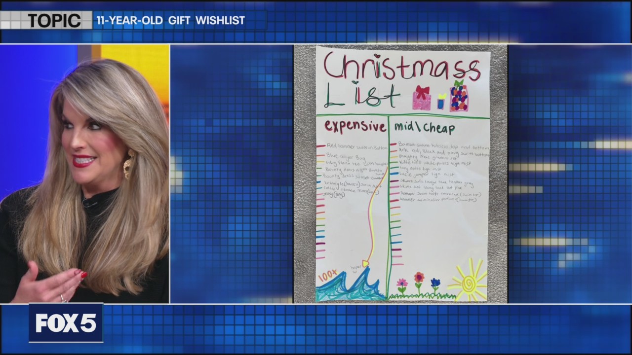 11-year-old asking for designer handbags