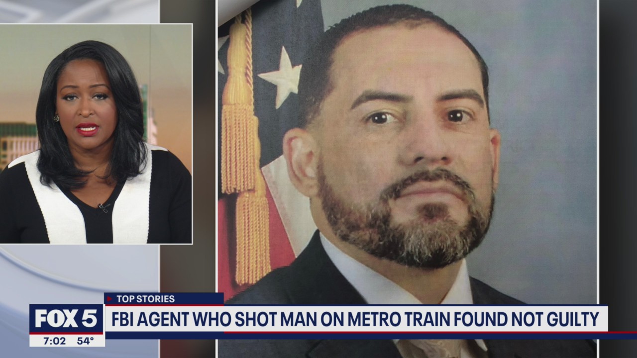 FBI Agent who shot man on Metro train found not guilty | FOX 5 DC