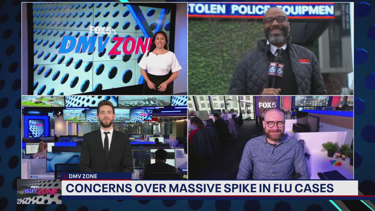 Concerns over massive spike in flu, COVID and RSV cases