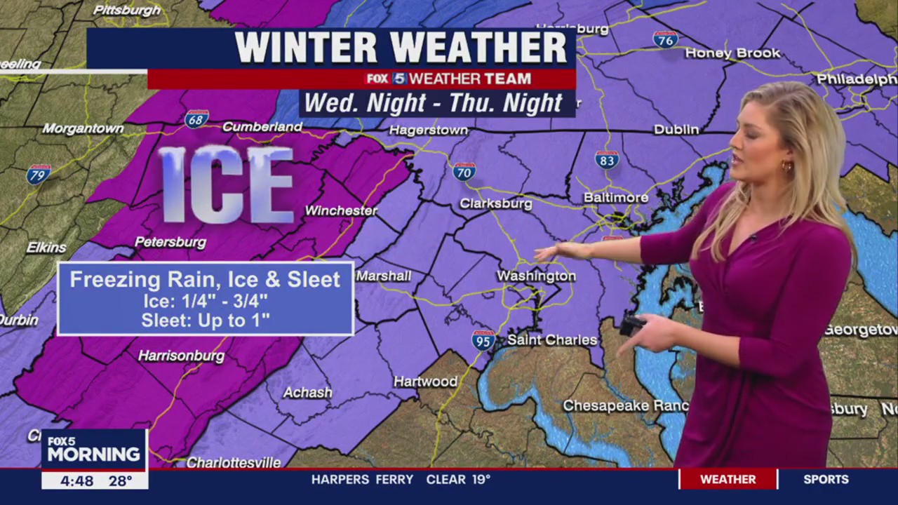 FOX 5 Weather forecast for Wednesday, December 14