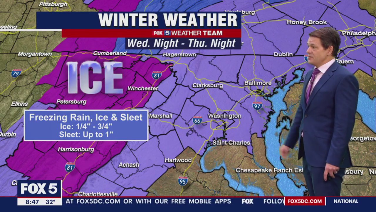 FOX 5 Weather forecast for Wednesday, December 14