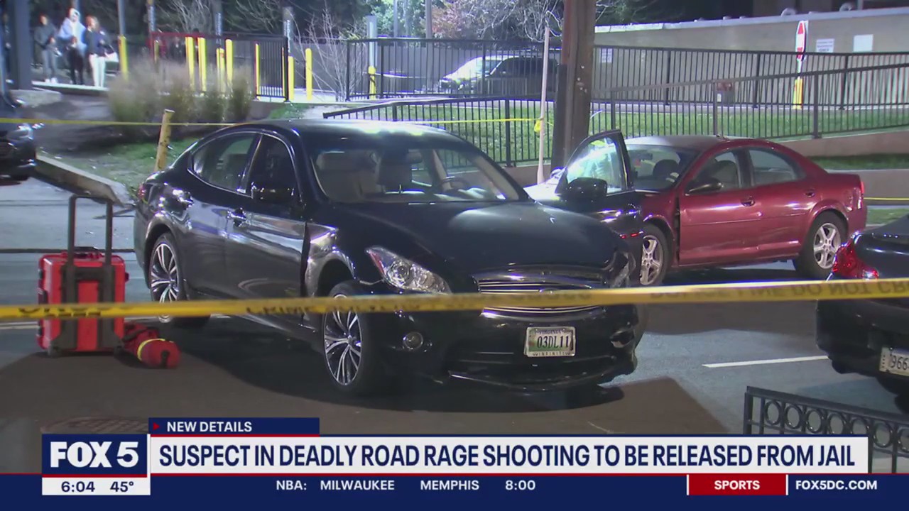 Suspect in deadly road rage shooting to be released from jail | FOX 5 DC
