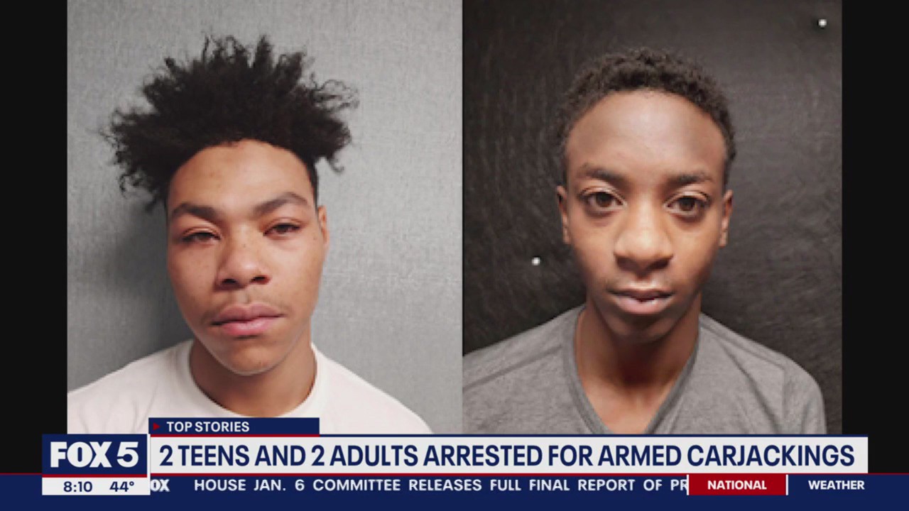 4 teens arrested in connection with armed carjackings in Prince George ...